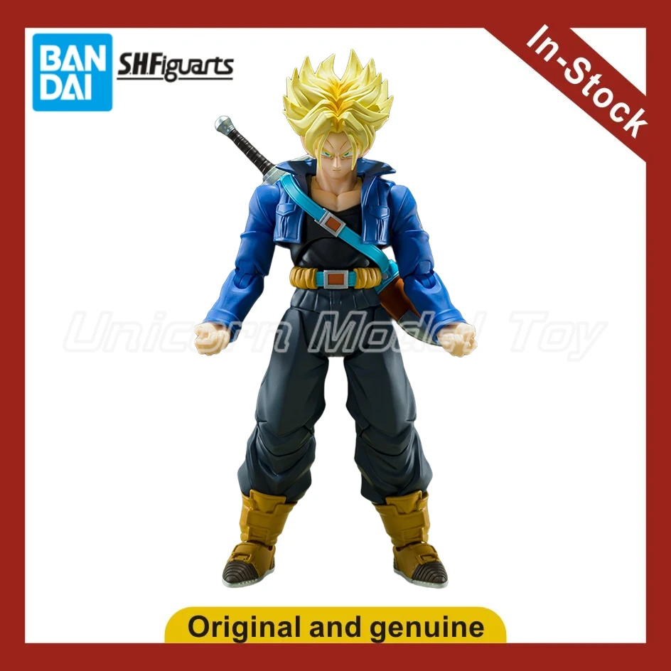

【UA】BANDAI SHF DRAGON BALL Z Фигурки Транка, модели, игрушки, подарки
