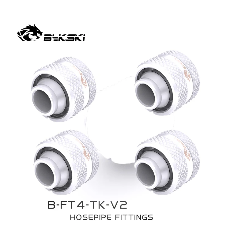 Bykski – raccord de refroidissement à eau à Tube souple, adapté pour 1/2 "ID x 6/8" OD (13x19mm) G1/4 ", accessoires informatiques B-FT4-TK-V2