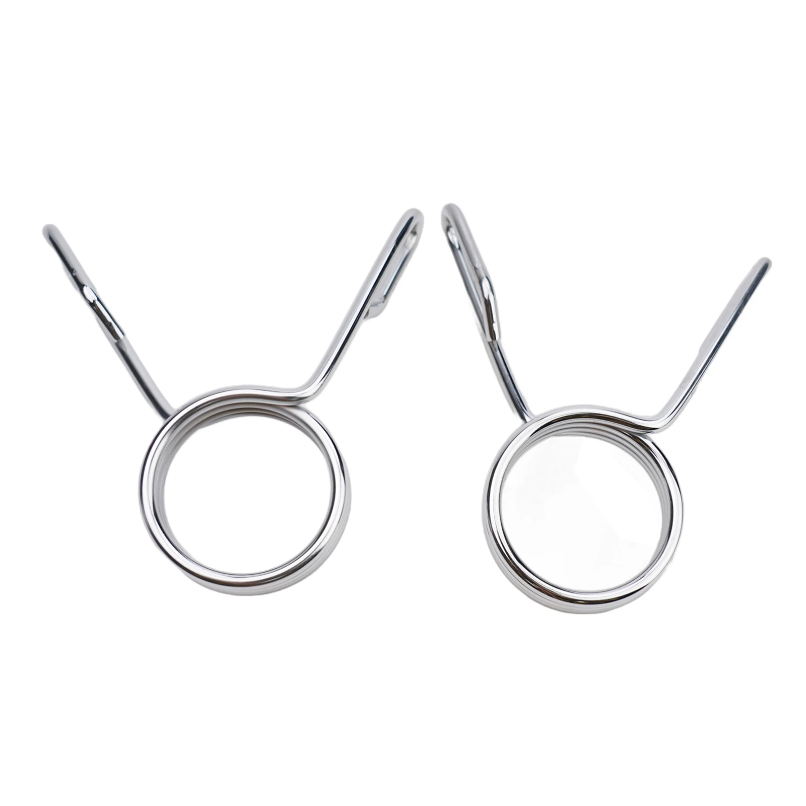 2pcs Brand New Spring Collars Barbell Accessories 50mm Barbell Barbell Spring Collars Collar Lock Clips Dumbbell