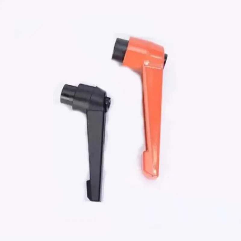 1pc clamping knob M4 M5 M6 M8 M10 M12  Orange  Black Female Thread Clamping Lever Adjustable Handle