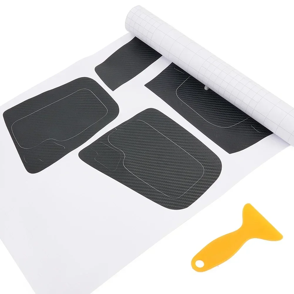 1 Set Carbon Fiber 3D Car Dash Wrap Trim Stickers Interior Dash Trim For BMW 3 Series E46 1998-2005 Interior Accessories Protect