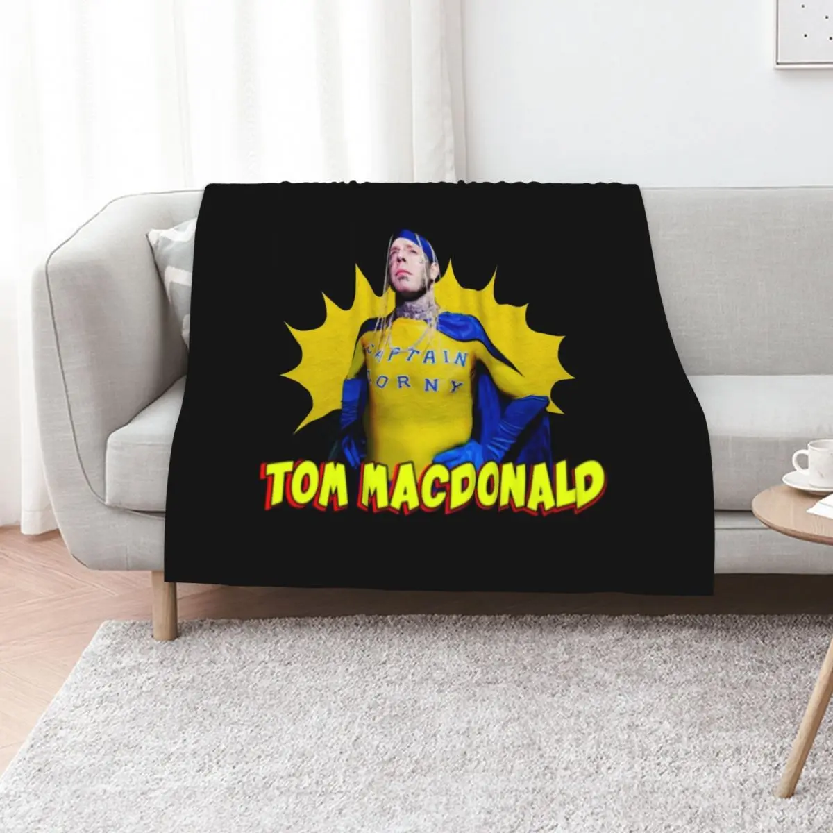 Tom MacDonald Throw Blanket heavy to sleep Tourist for sofa Nap Heavy Sofas Blankets