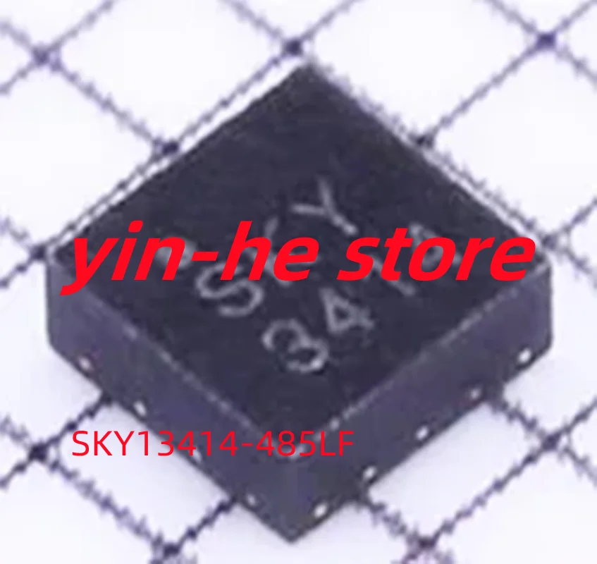 10PCS/50PCS SKY13414-485LF original brand new original RF microwave RF switch screen printing 3414 QFN-14