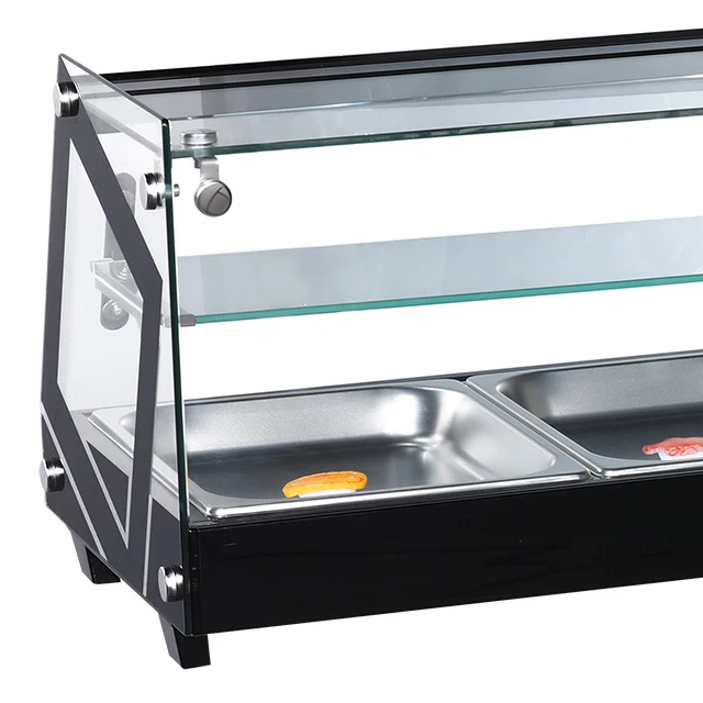 2 Layers Sushi Chiller Refrigerated Showcase Countertop Showcase Chiller  Refrigerated Display