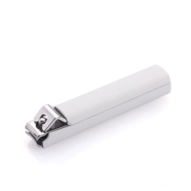 Anti-Splash Stainless Steel Nail Clippers Cutter with File for Manicure Pedicure Portable Fingernail Toenail Trimmer ﻿