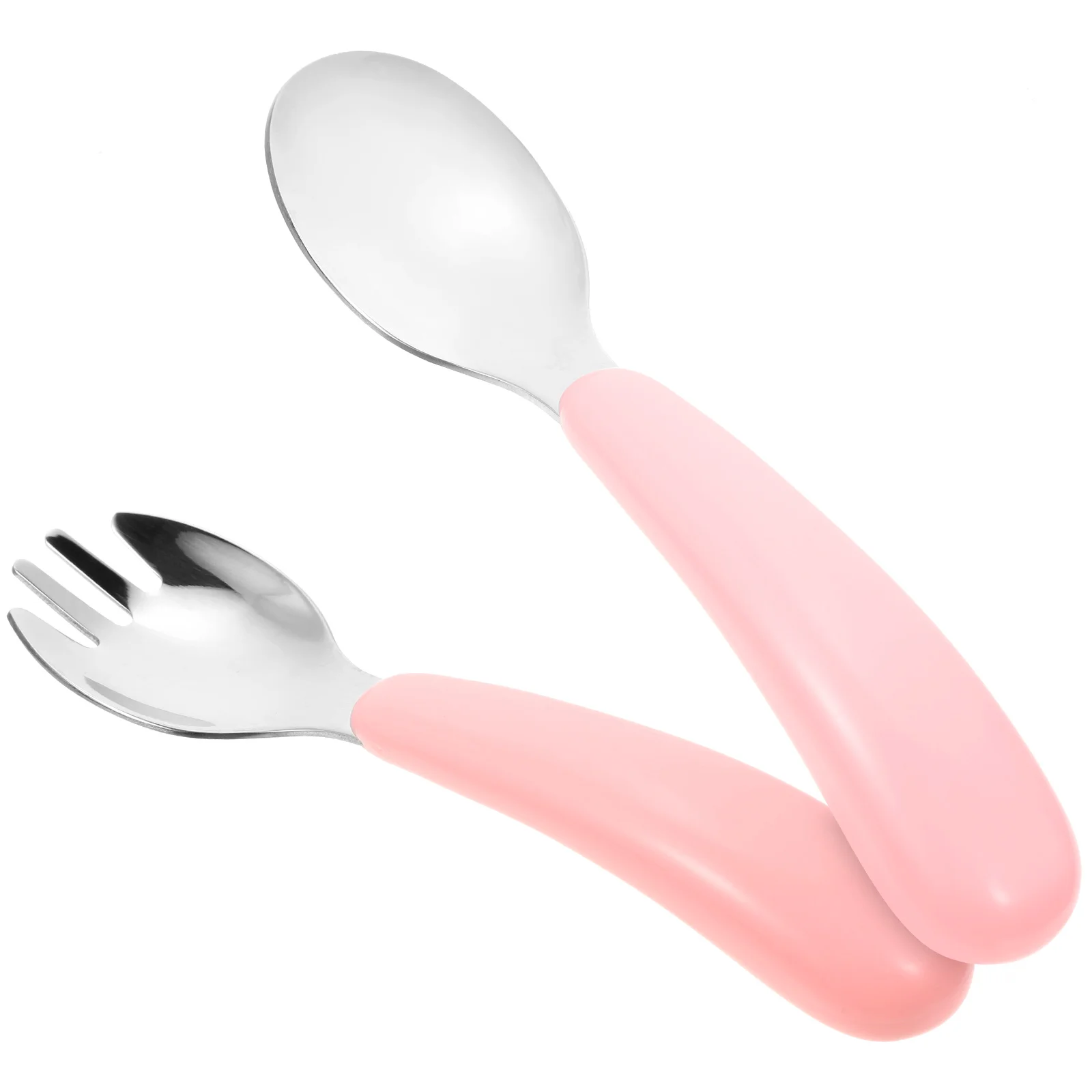 

Набор вилок для еды, ложек, серебряная посуда, посуда из нержавеющей стали 304, набор посуды для малышей