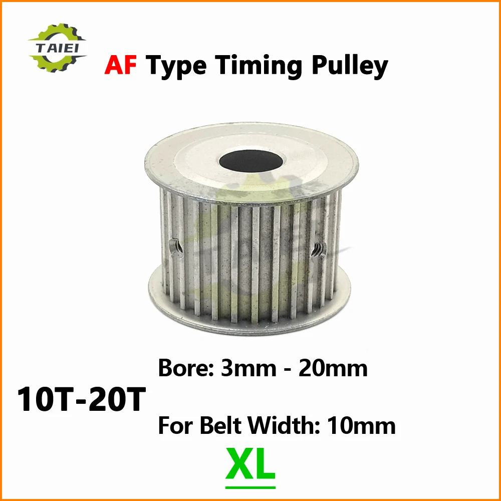 XL Synchronous Pulley 10-20 Teeth Bore 3-20mm For Belt Width 10mm XL 20 Teeth Timing Wheel 15 Teeth Drive Gear Toothed Pulley