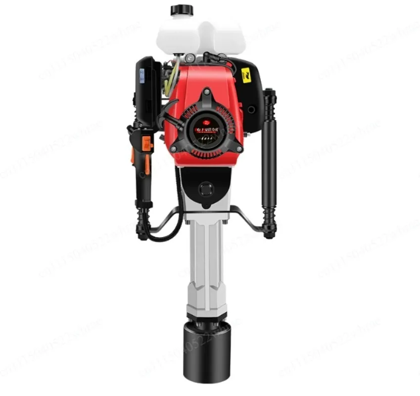4-Stroke/2-Stroke Engine Post Driver, Piling Machine Pile Hammer for Farm, Orchard & Construction Pegging