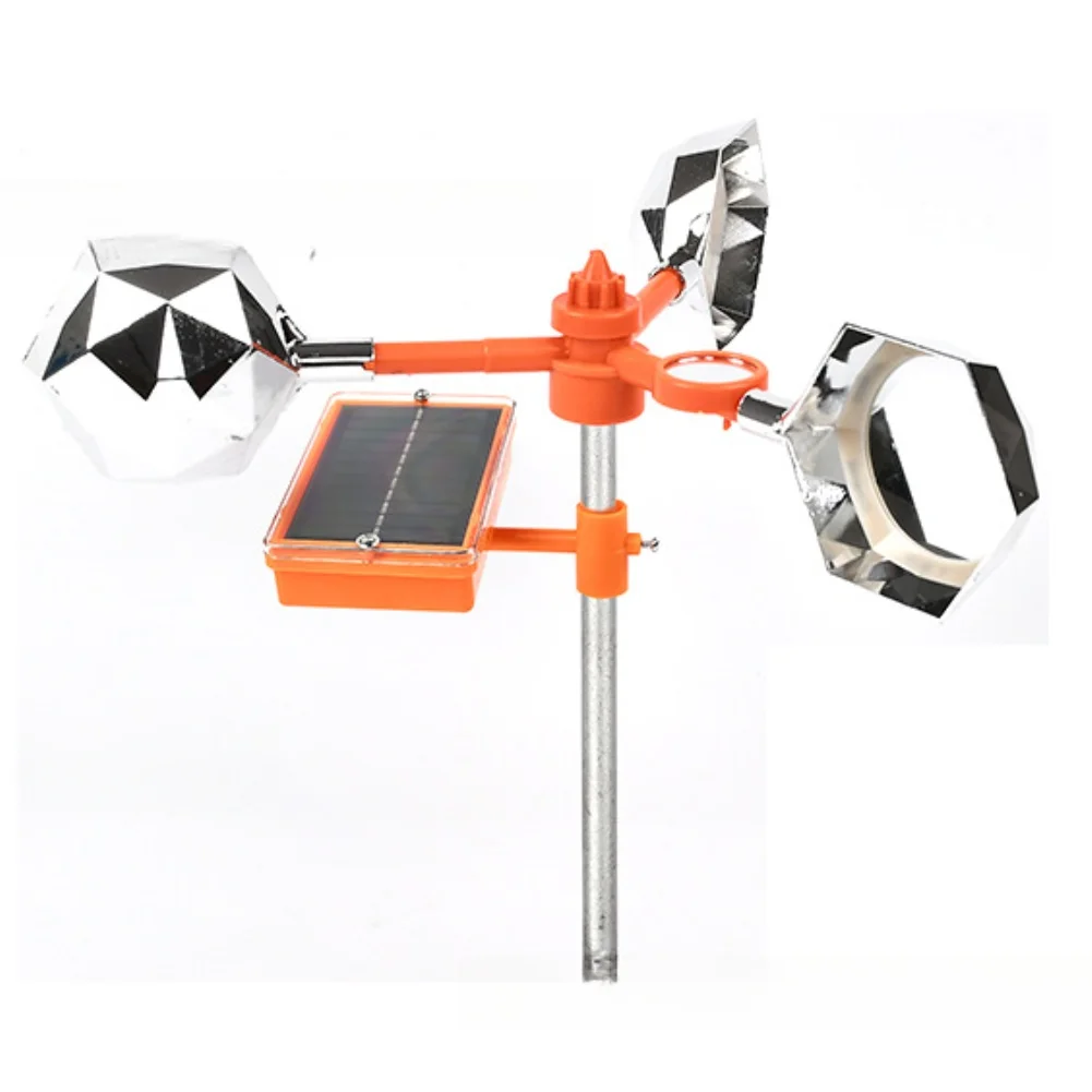 

Garden Outdoor Spaces Orange Bird Deterrent Effective Bird Control Solution Bird Deterrent Wind-powered Rotation