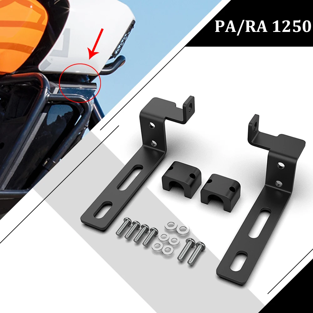 

For PAN AMERICA 1250 S PA1250 PA1250S Special RA1250 2021 2022 2023 2024 Fog Lights Brackets LED Lights Bracket Auxiliary Lights