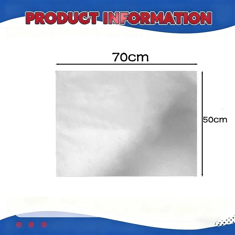 Yunliwei 100PCS Disposable Facial Cradle Cover Non-Woven Fabric Disposable Nail Mats Nail Art Table Mats Protector Pedicure Foot