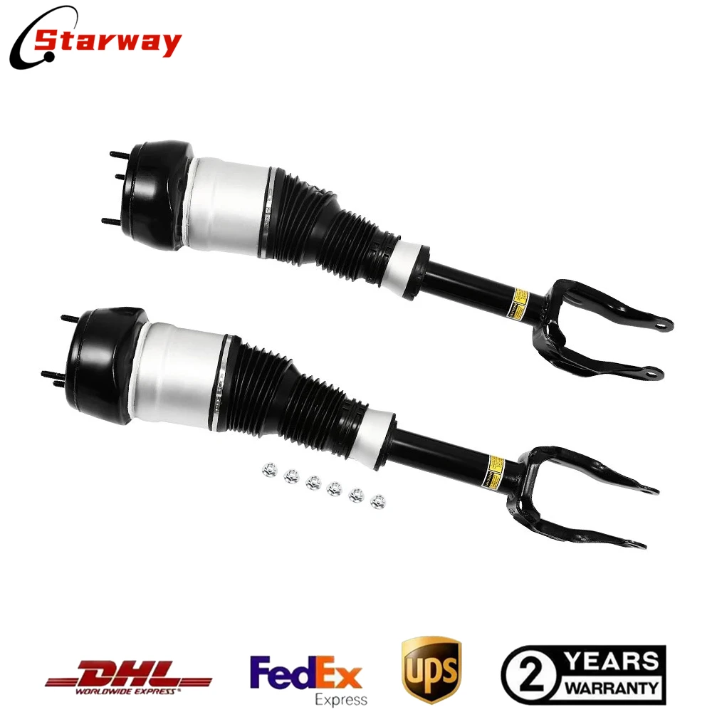 

2 амортизатора передней пневматической подвески без рекламы для Mercedes W166 X166 GL350 GL450 GL550 без ADS 1663204966 663205066 1663202613