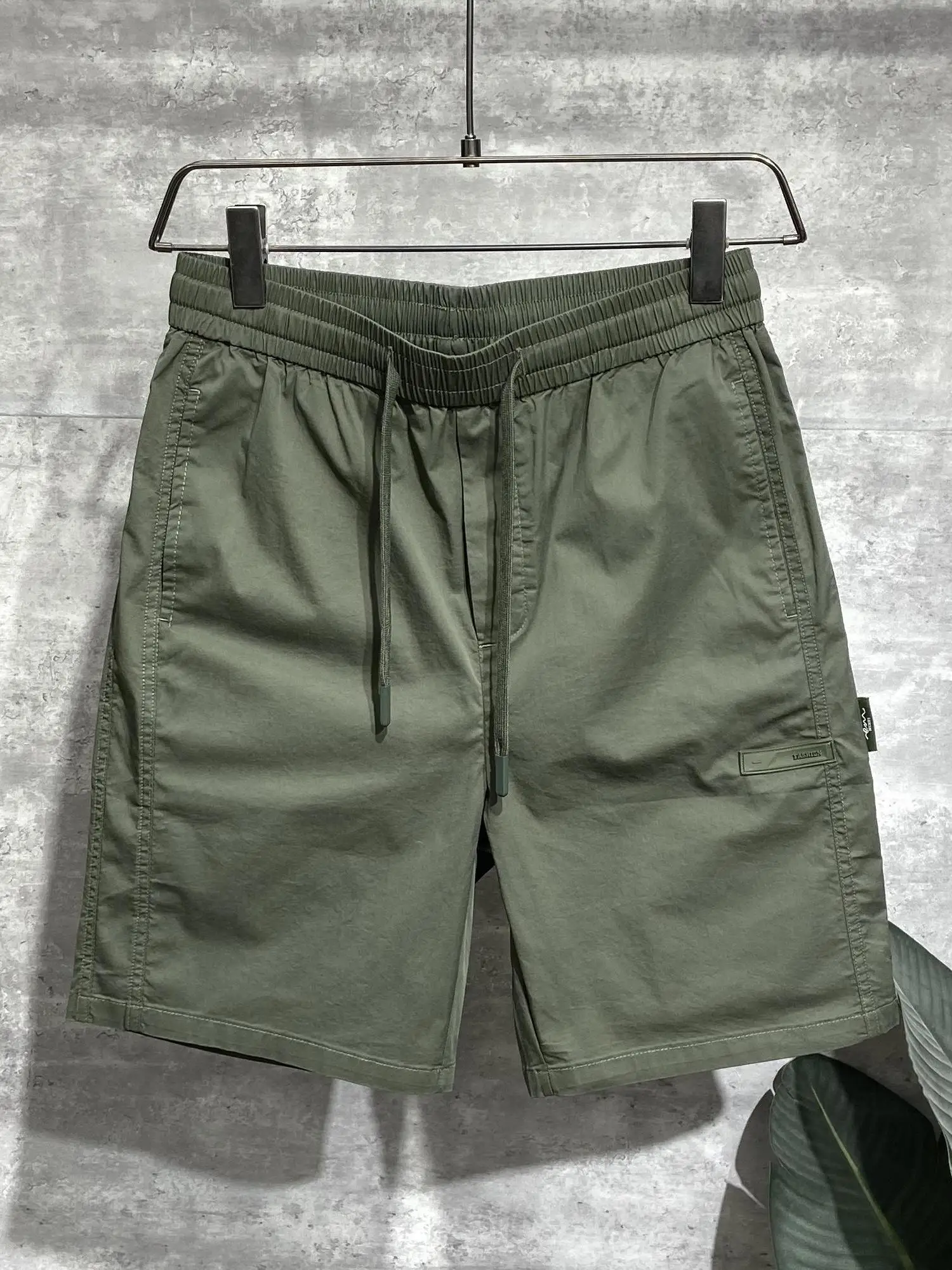 

Faionable Thin Straight Leg Casual orts Men's Summer Breathable Loose Spor mid Waist Polyester Fiber orts