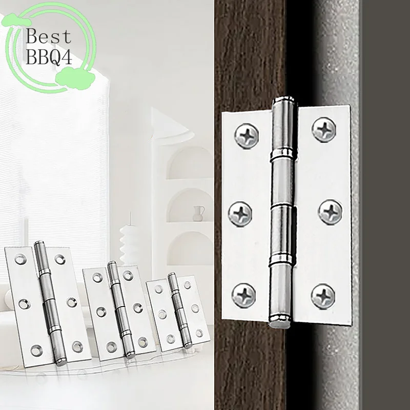 (BBQ4)2PCS Stainless Steel Hinge Automatic Closing Door Closer Swing Screen Window Spring Hinge