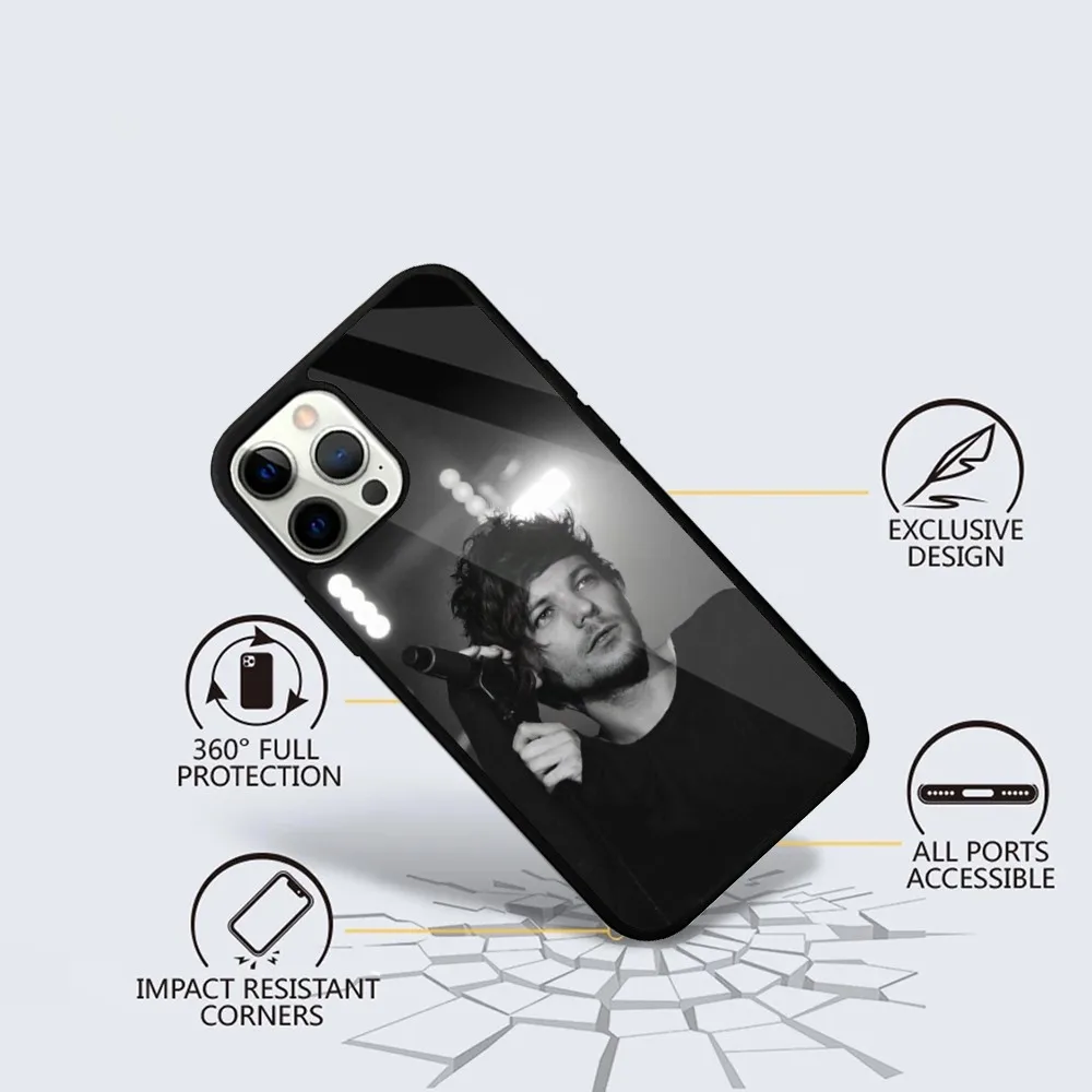 Louis William Tomlinson Phone Case For iPhone 16,15,14,13,12,11,Plus,Pro,Max Mini Magsafe Magnetic Wireless Charging