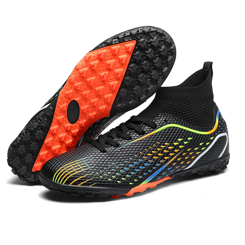 breathable-high-top-broken-stud-football-shoes-outdoor-lawn-sports