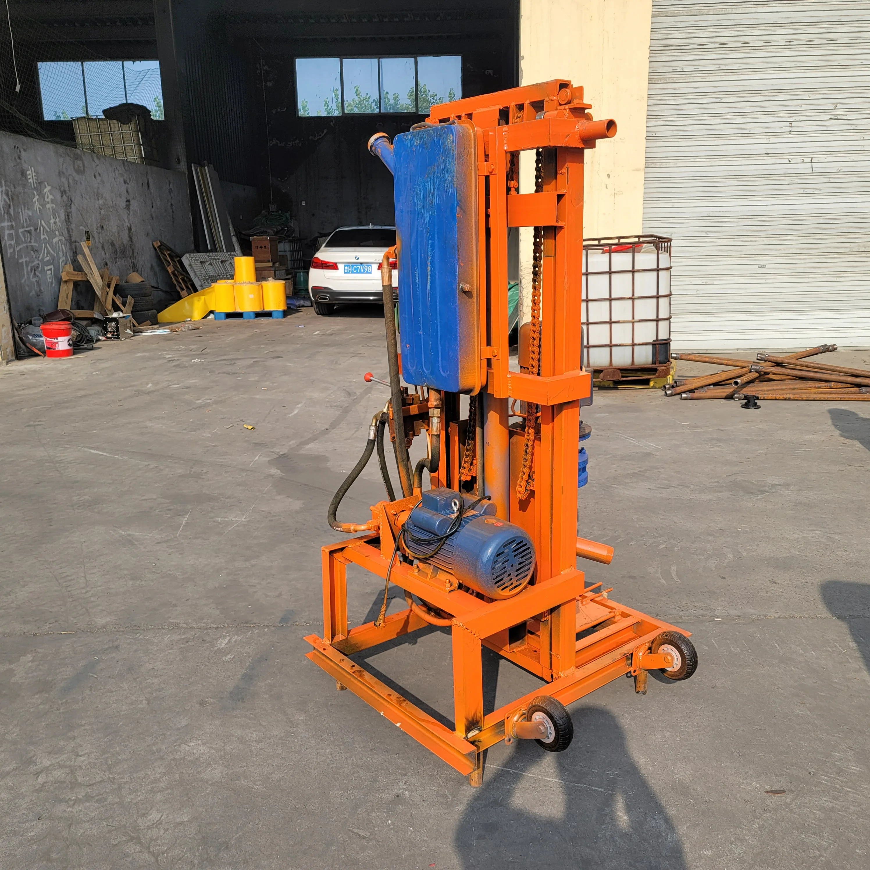 

Customized Suitable for Various Soil Types RLD-100 Electric Water Well Drilling Rig High-Efficiency Easy-Operation Design