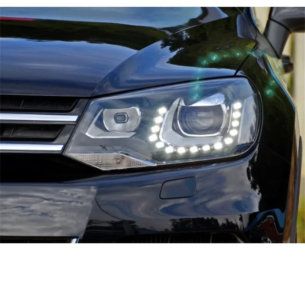 Car Headlight Cover Lens Glass Shell Front Headlamp Lampshade Auto Light Lamp For Volkswagen VW Touareg 2011 2012 2013 2014