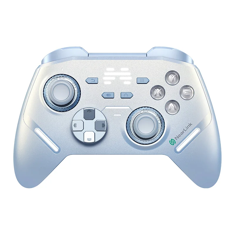 

BEITONG KP40 Pro Wireless Gamepad, 2000Hz High-Speed Polling, Adjustable Hall Joystick, Dual-Stage Vibration Trigger,Aurora Blue