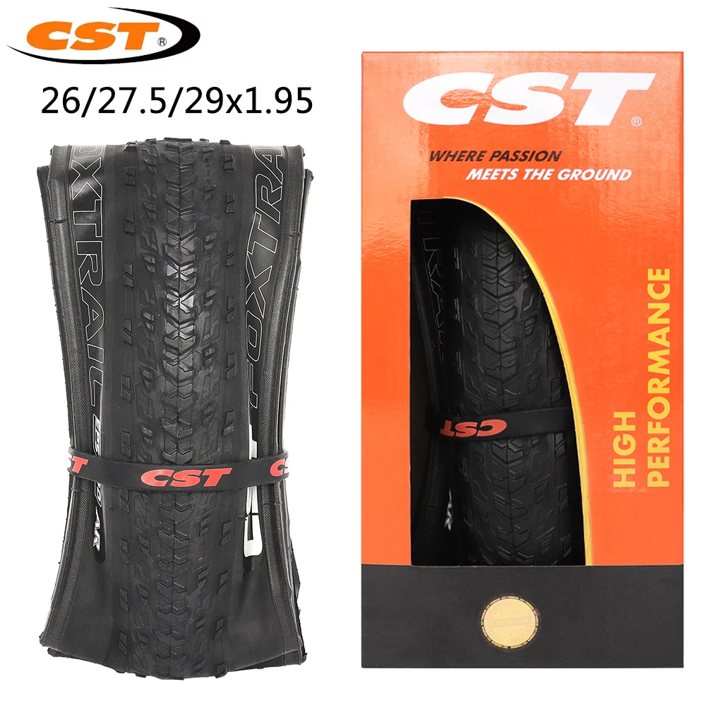 CST Mountain Bike Tire 26/27.5/29Inch x1.95 120TPI Ultralight Racing Folding Stab Proof Bicycle Tire Cycling Parts