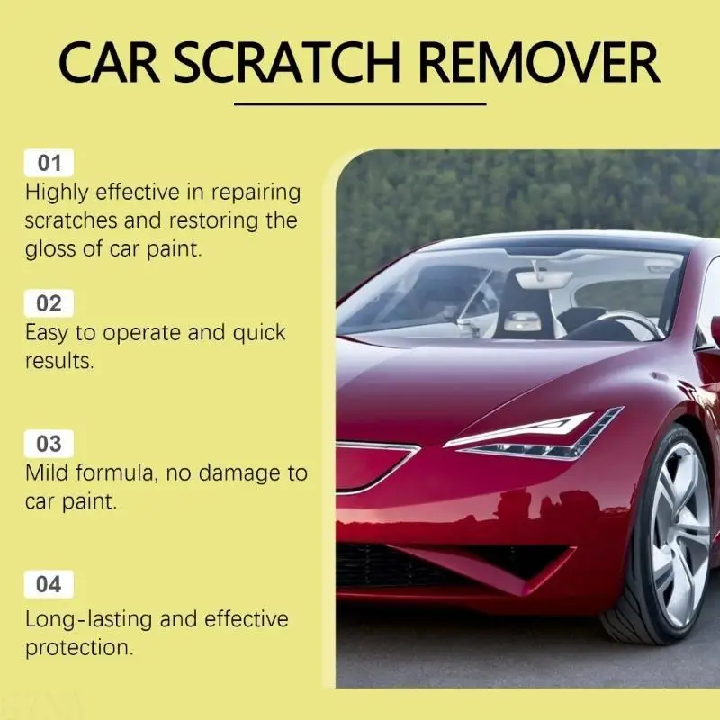 

G7NA 100G Auto Ruging Compound Count Scound Remover Car Posling Compound Сетченов с помощью универсальный автомобиль Repair воск