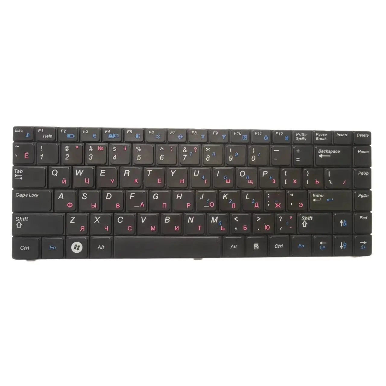 Russian RU Layout Laptop Keyboard Replacement For Samsung R467 R470 R465 R440 R429 R463 R468 R428 P467, No Backlight Black Noteb