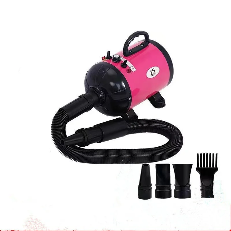 

blow and suck 2 in 1 ajustable Heating Speed Nozzles dog dryer 2400W high velocity pet grooming blaster hot stand Pet hair dryer