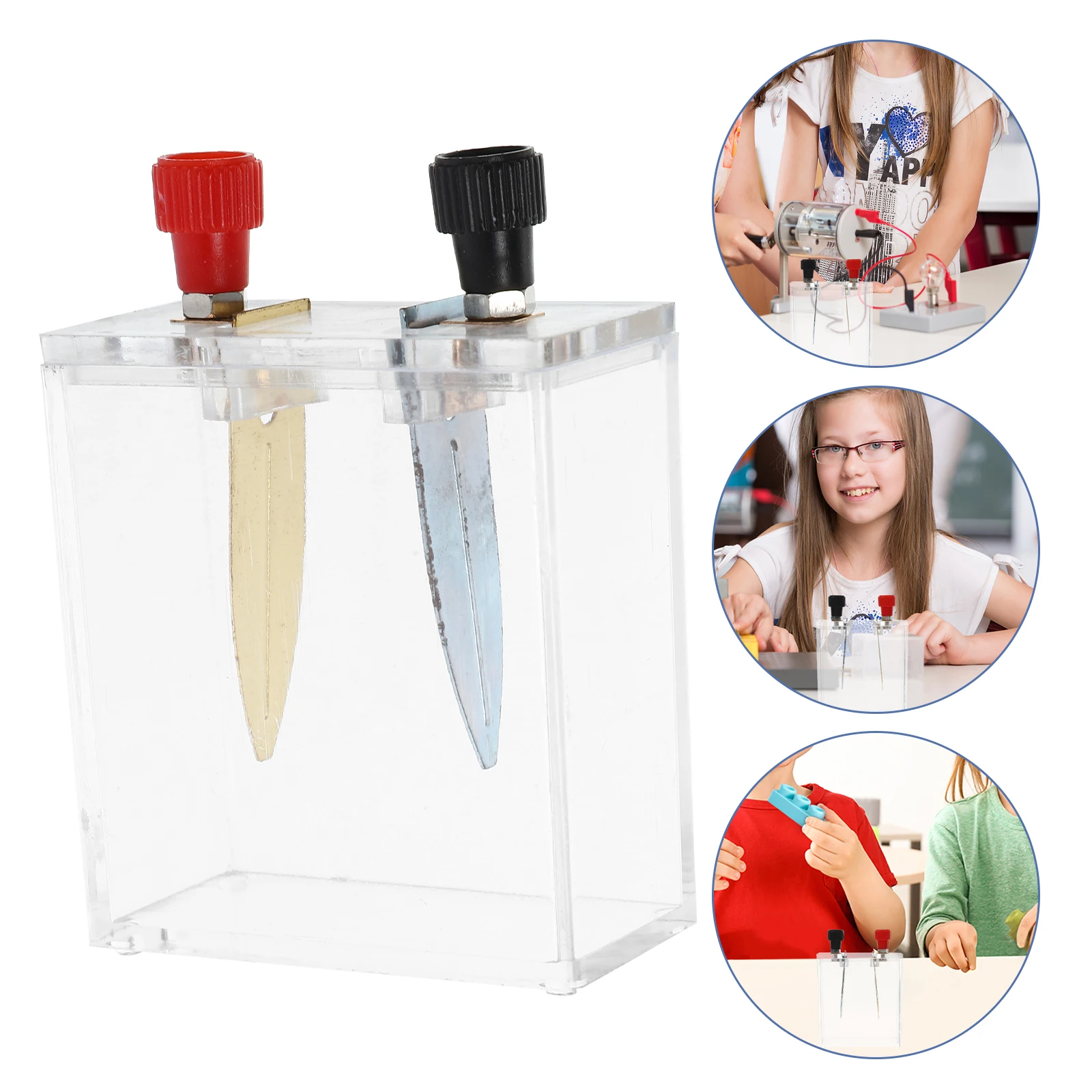 1 Set Experiment Kit Physics Teaching Supplies Science Experiment Materials Basic Circuit Learning Electroplating Zinc