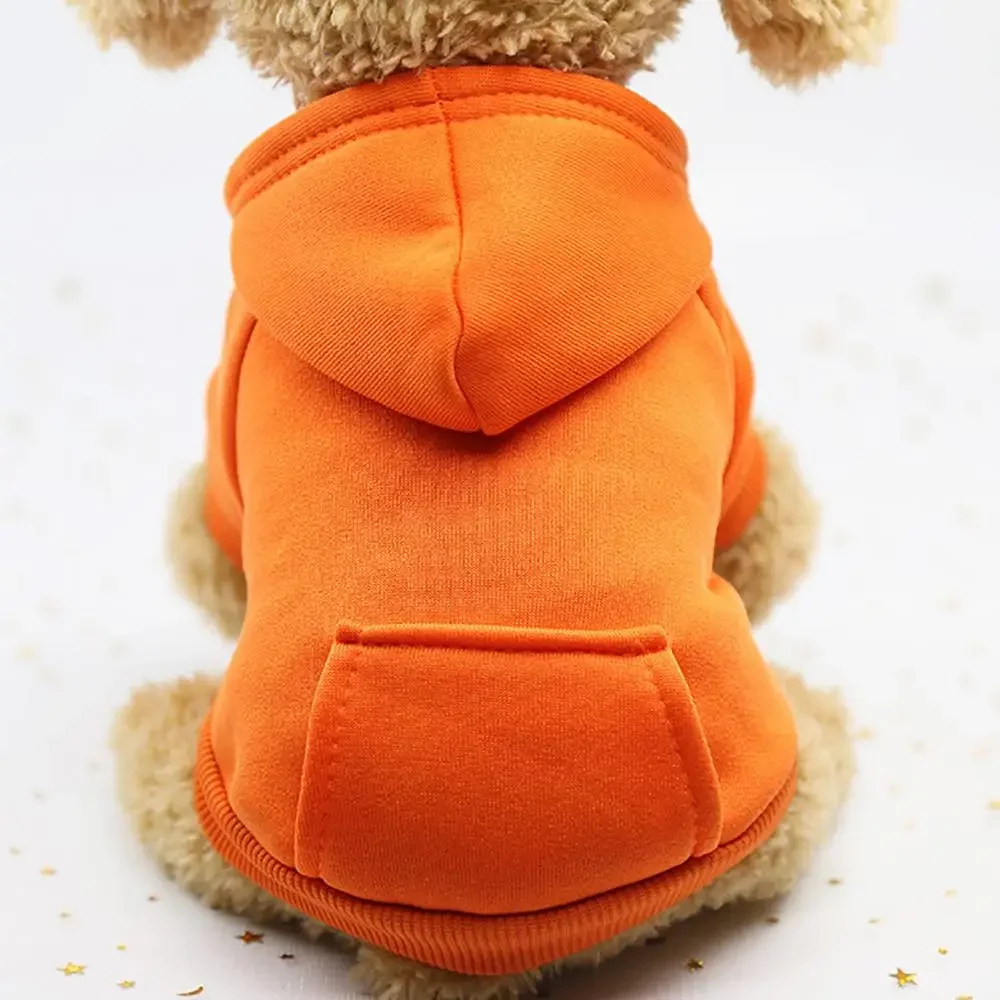 Winter-Hoodie-Sweatshirt-Jacke für kleine und mittelgroße Hunde, Haustiermantel, Welpenkleidung, Chihuahua-Kostüm, Bulldoggen-Kostüm, Welpen-Haustier-Herbstbekleidung – Detail 13