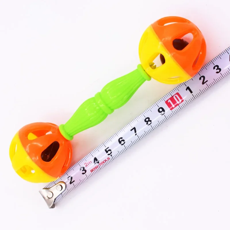 Parrot Toy Creative Rattle Bite Resistant Bird Bite Toy Double-head Bell Ball Toy Parrot Training Toy Bird Toys Bird Toys