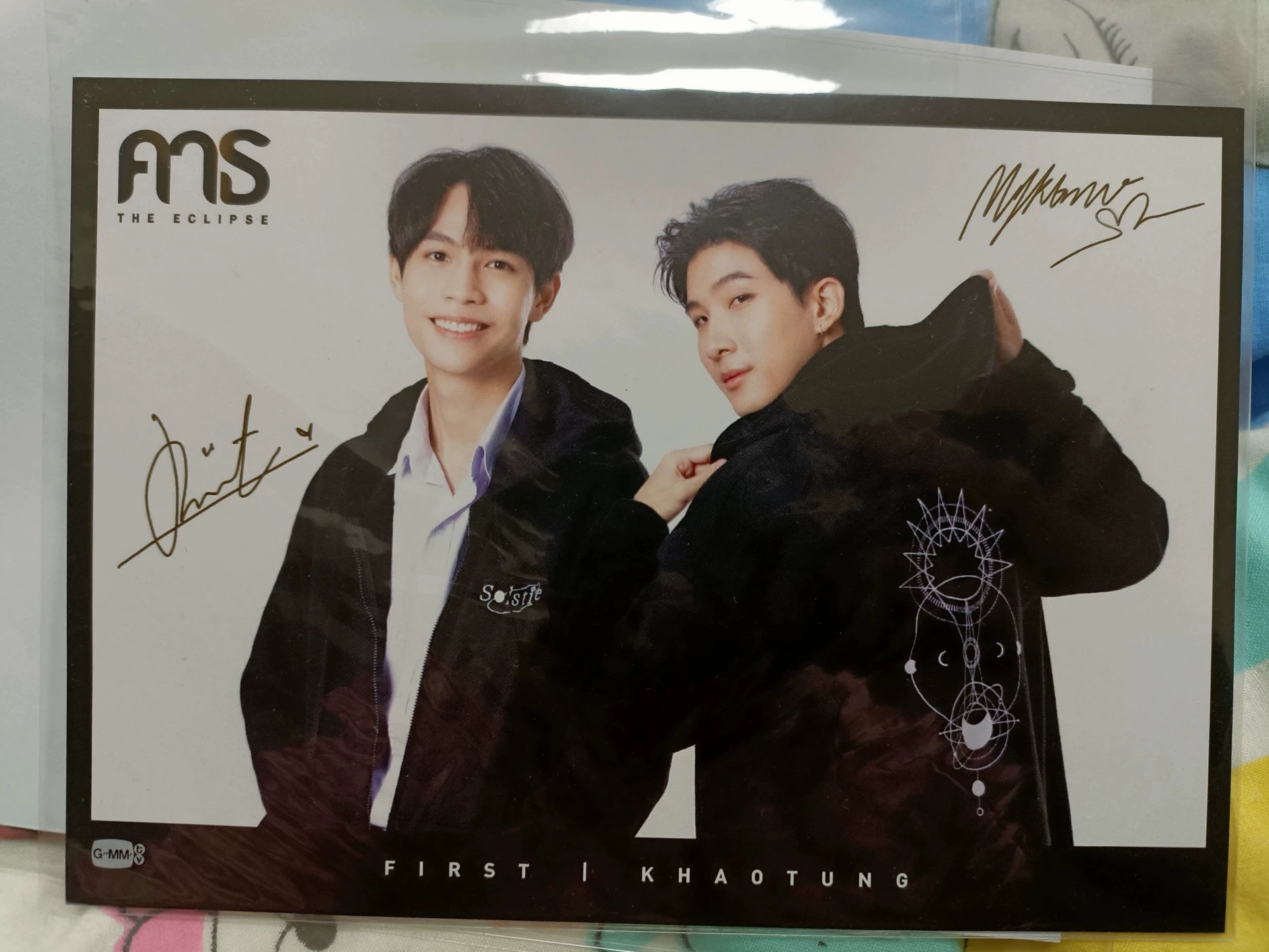 Thailand Drama TV Series คาธ The Eclipse First Khaotung Post Card Official