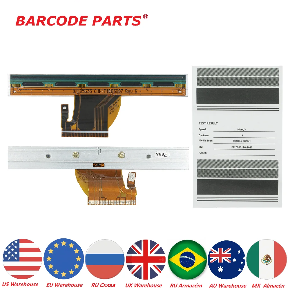 

✅203dpi Printhead for Zebra ZQ520 Portable Mobile printer head,P1063586 ✅