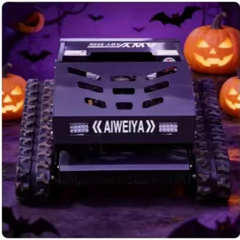 

Газонокосилка с дистанционным управлением по индивидуальному заказу, не требует проводки, подъем на всю дорогу, зимняя лопата для выдувания снега