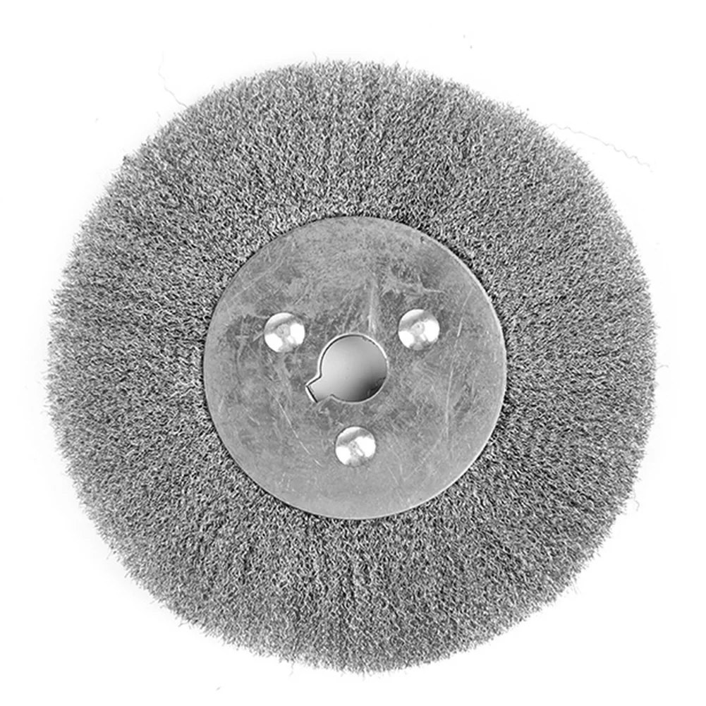 

Accessory Wire Wheel Brush Bench Grinder Brush For rotary tool Kit Stainless Steel Useful Wheel Wire 150mm New