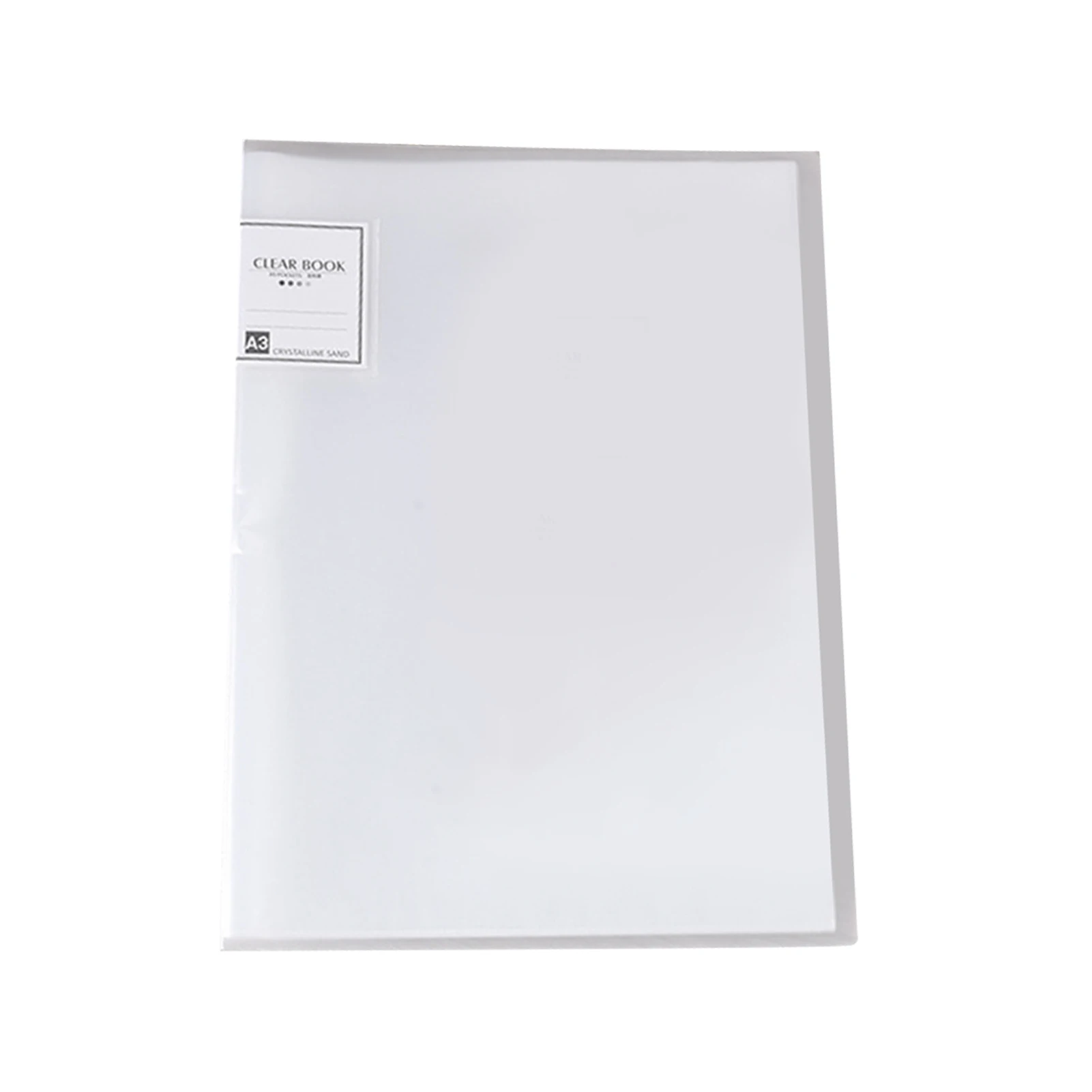 A3 Folder Painting Storage Book Photo Presentation Clear Pockets Diamond Protective 30 Pages Letter Dustproof Lightweight