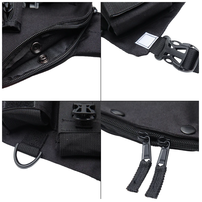 Chest Strap Pouch Holster Pouch Case For Baofeng 5R UV-82 9R UV-XR TYT UV8000D