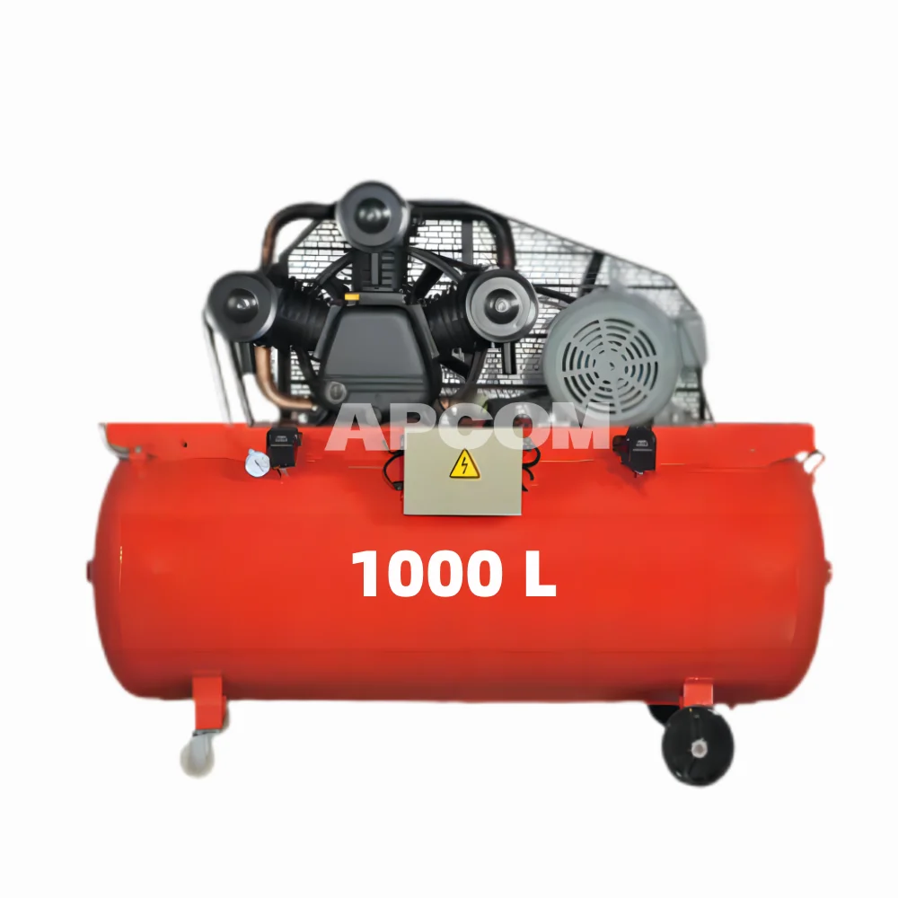 APCOM 500 L 1000 Liter Aircompressor 500L 1000L air Compressor 220V 10 12 13 bar Piston Compresor 7.5 11 15 kw 10 20 hp 300L