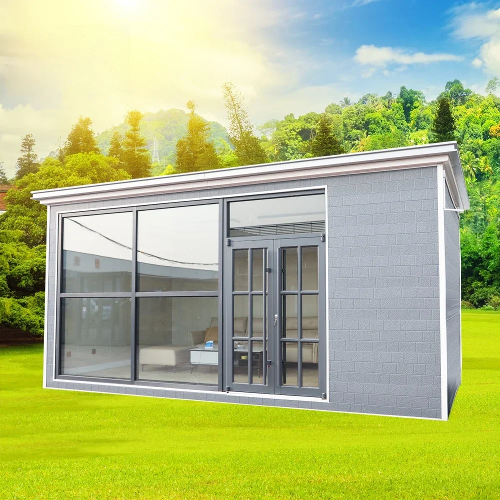 Prefabricated Movable Folding Container House Single Room Cheap Prefabricated House Container Modular House Bi-wing Folding Room