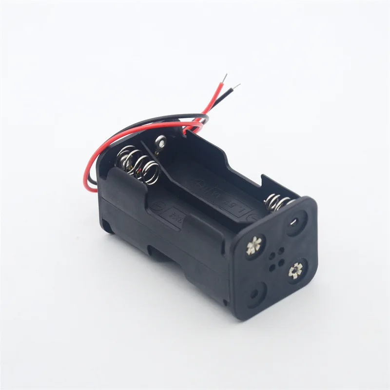 No.5 4-cell Battery Box With Back-to-back AA Double-sided Double-layer Stacked 6V Battery Compartment B5