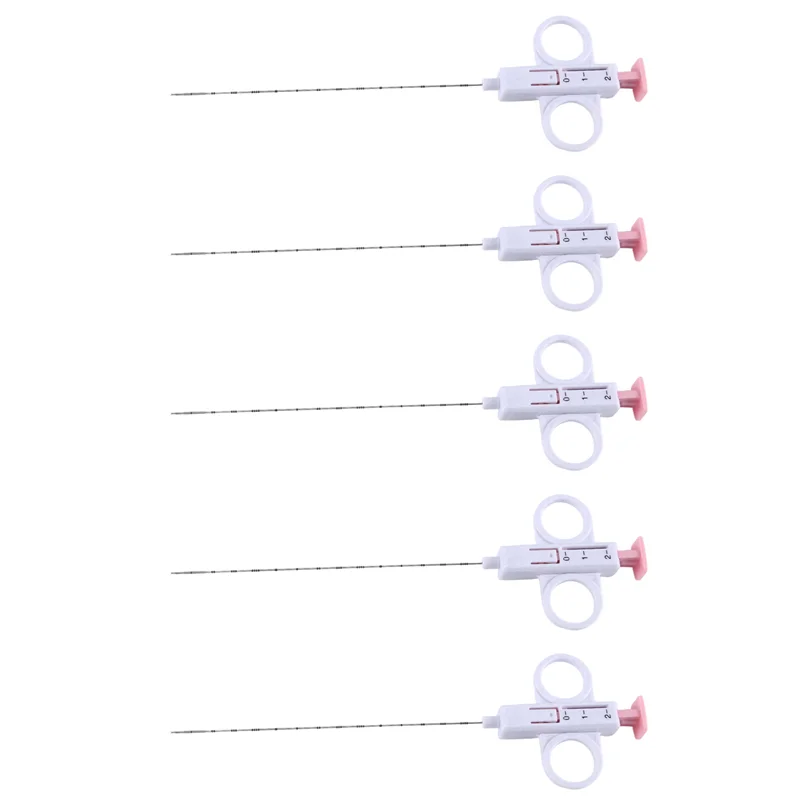 Halbautomatische Einweg-Biopsie-Nadelpistole mit weichem Gewebe, 5 Stück