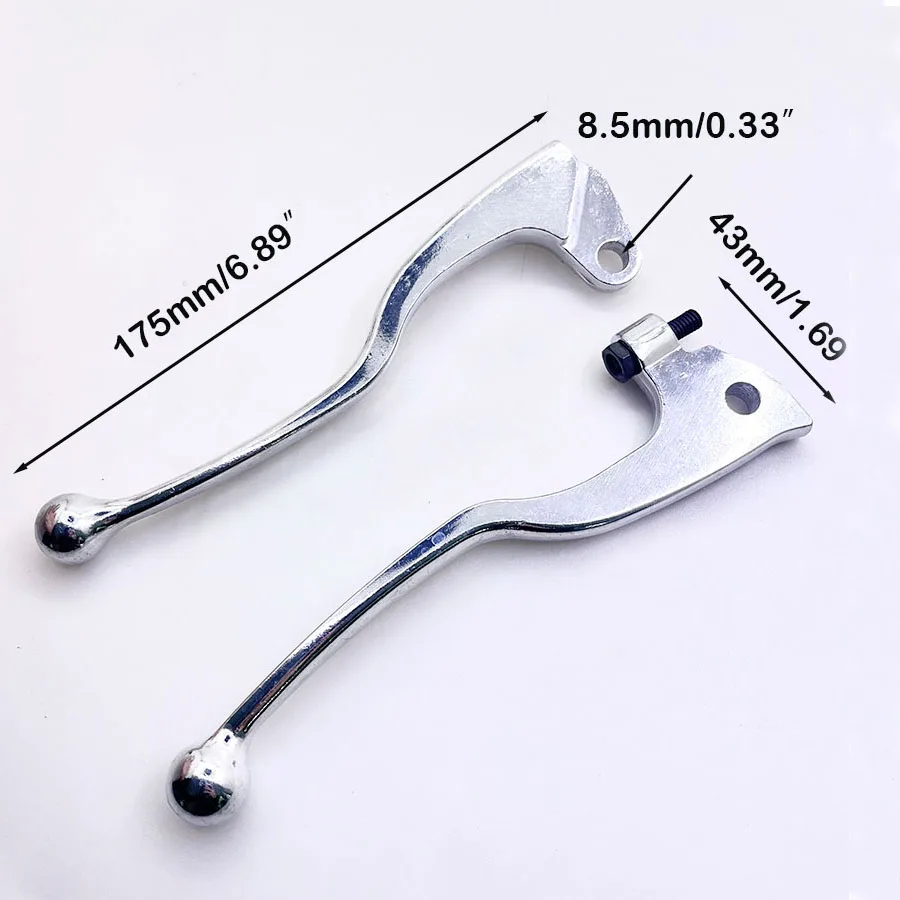 1 para motocyklowych dźwigni hamulca sprzęgła do Yamaha XT250 DT125 TW200 XT225 XT 225 DT 125 200 230 WR250R TTR250 Części zamienne — zdjęcie 3