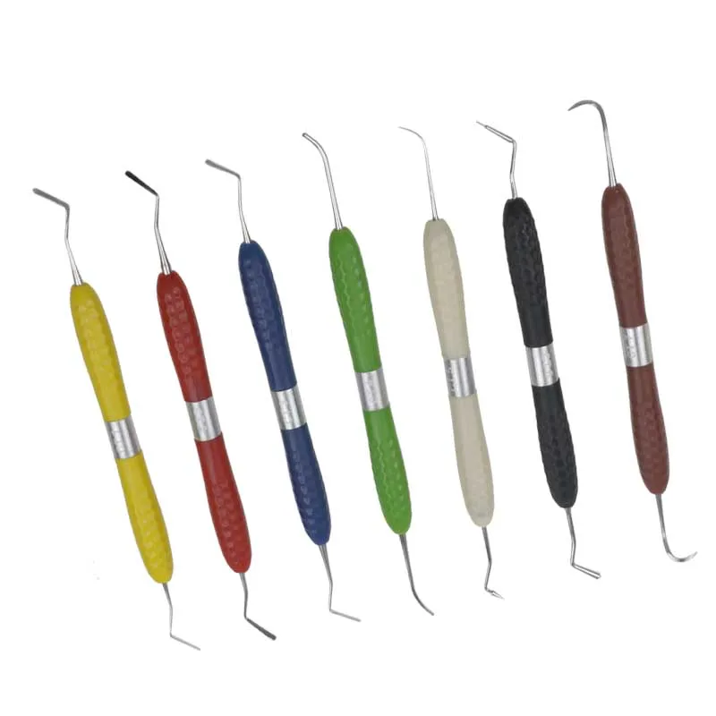 

Dental Composite Resin Filling Spatula Restoration Spatula Resin Filler Set Dentist Tools 7pcs/set