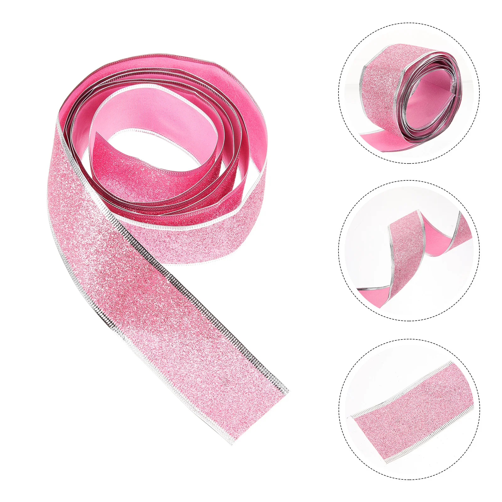 

1 Roll Crafted Present Ribbon Light Weight and Easy to Store Cuttable for Various Gift Wrapping Needs Craft Ribbon