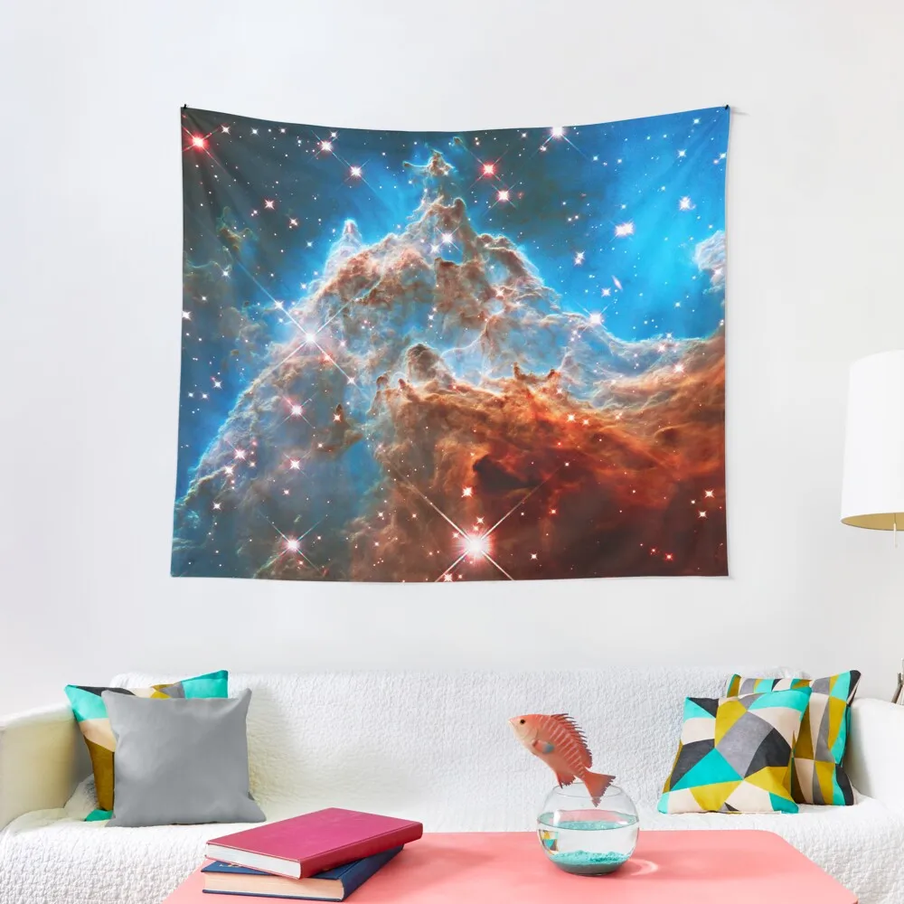 Monkey Head Nebula Tapestry House Decoration Wall Art Aesthetic Room Decor Bathroom Decor Tapestry