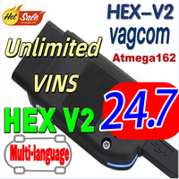 2024 Newest VCDS 24.7 VAG Scanner Tool Cable OBD2 Diagnostic Multi-Language HEX V2 Wesheu VCDS VAG COM For Audi SKODA VW Car