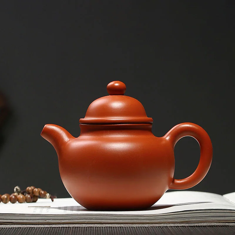 300CC Chinese Ore Beauty Kettle Yixing Clay Teapot Puer Tea Set Spherical Tea Pot Kung Fu Zisha Teaware Fine Gift