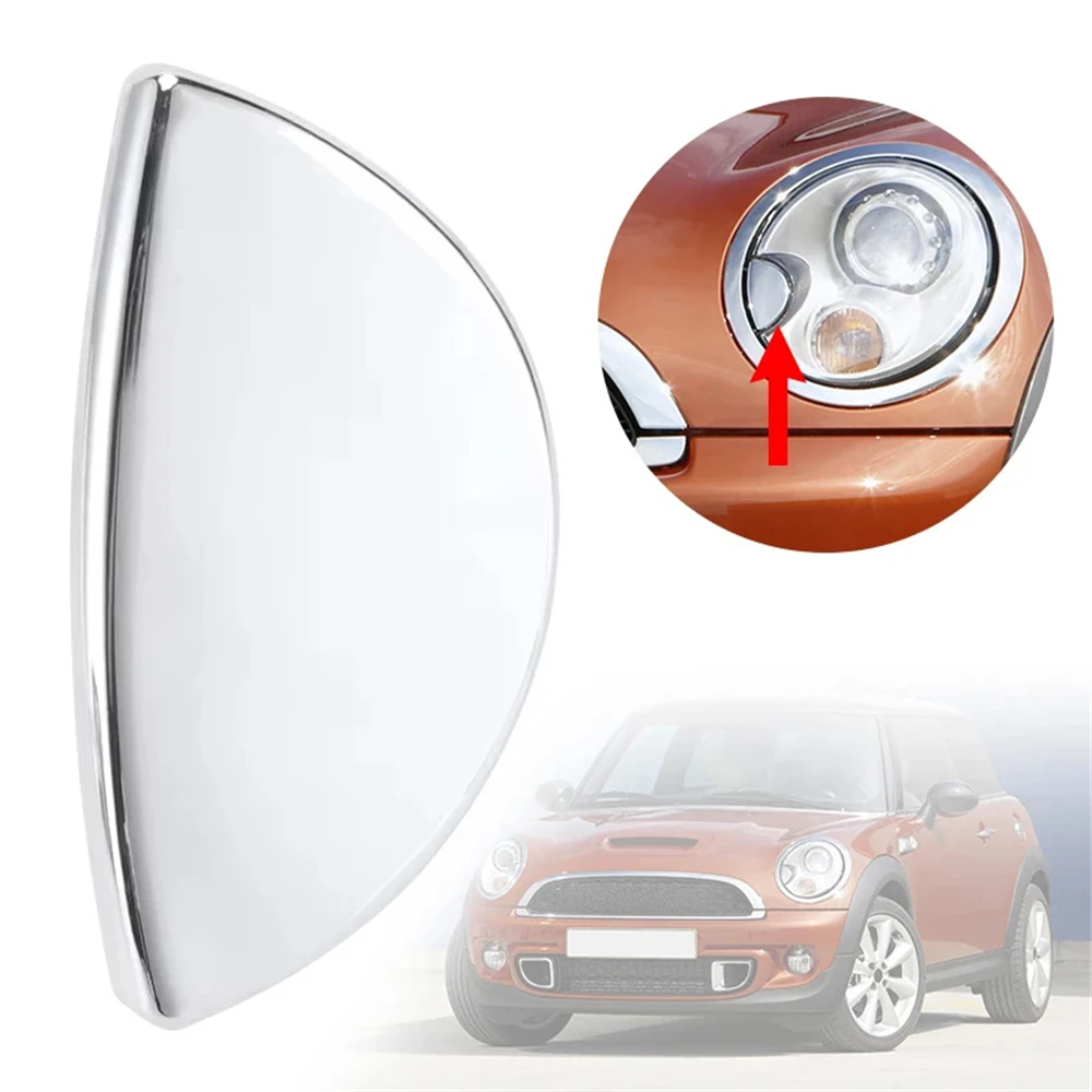 Replacement Headlight Washer Cover Cap Left Right For MINI R55 R56 R57 R58 R59 61672752559 61672752560