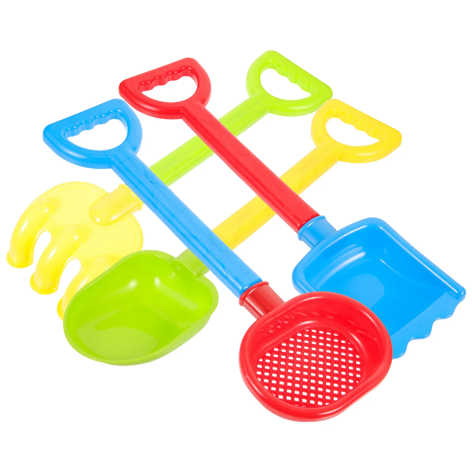 Plastic Beach Shovels Toys Kids Sand Play Lightweight Outdoor Digging Gardening Snow Fun Hand Coordination Portable