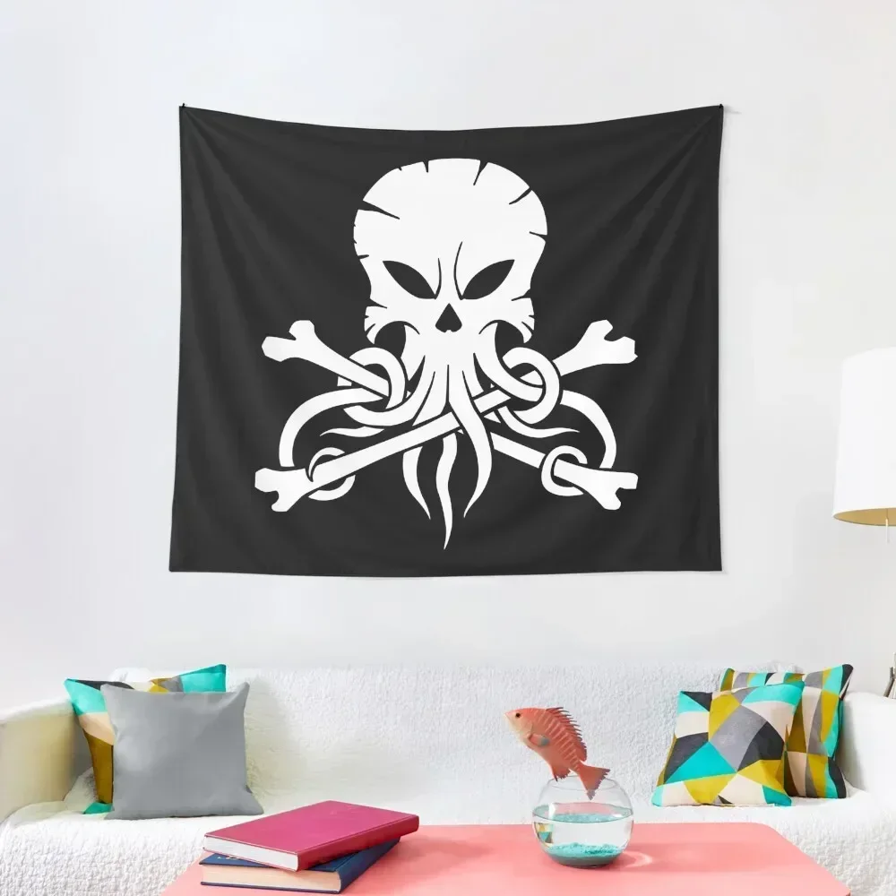 Alestorm Squid Tapestry Decoration Room Aesthetic Decoration Aesthetics For Room Room Ornaments Tapestry