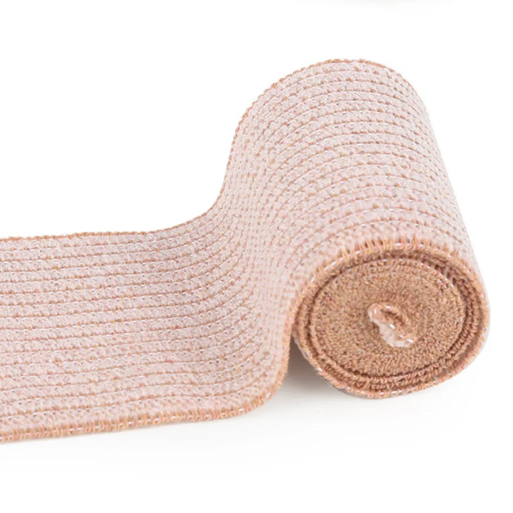 2 Rolls Breathable Adhesive Bandages Tape Compression Wrap Elastic Ankle Sports